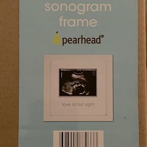 Sonogram picture frame